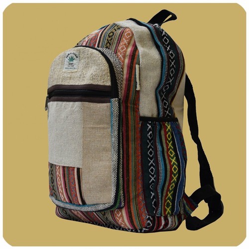 Zaino canapa etnico - zaino,