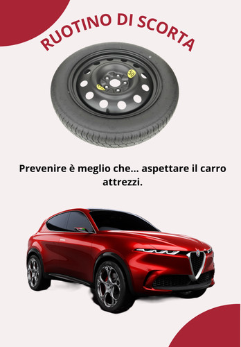 Ruotino scorta per alfa - ruotino, di