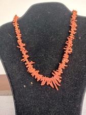 Collana Di Corallo Rosso Cm 48