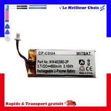 Batterie pour Cardo G4 G9x G9 Scala Rider G9 Scala Rider G4 800mAh 3,7V