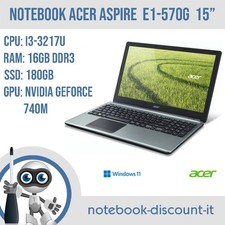ACER Aspire E1-570G Notebook