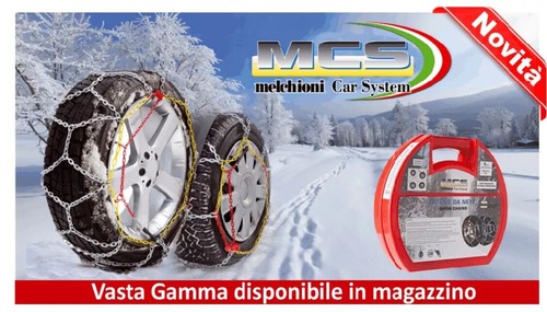Coppia catene neve rombo 9mm - coppia,