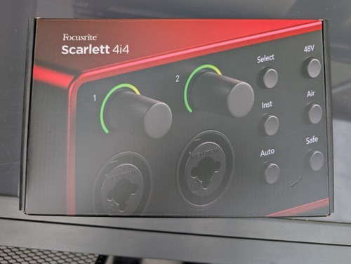 Focusrite scarlett 4i4 4a - focusrite,