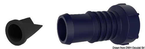 Attwood scarico dritto 4 - attwood, 3/4