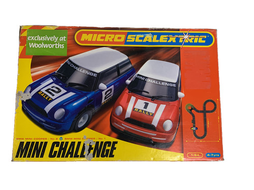 Set slot car micro scalextric - car,