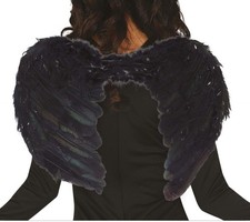 Ali piumate nere angelo nero