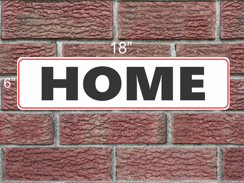 Home insegna metallo - home, fantasia