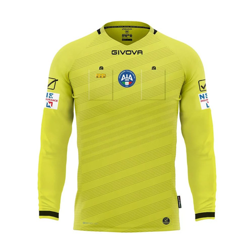 Divisa arbitro aia giallo - arbitro,