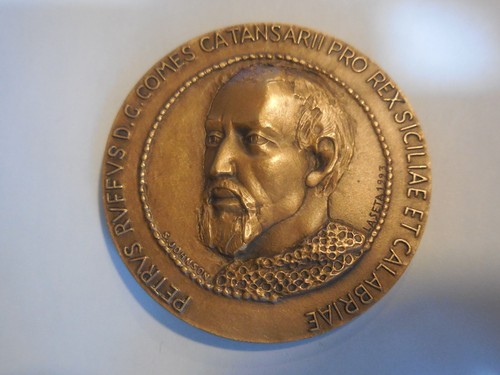 Medaglia pietro ruffo conte - medaglia,