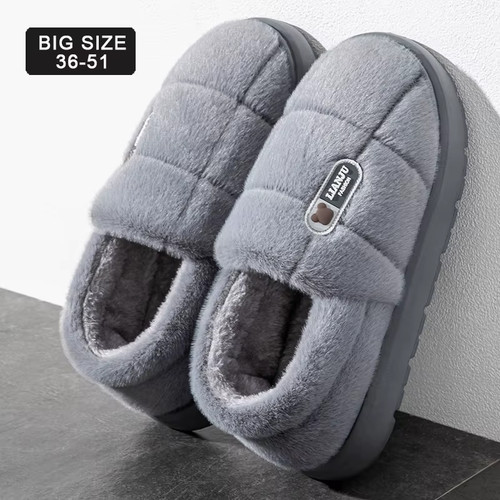 Pantofole uomo peluche