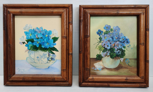 Original floral oil paintings - floral,