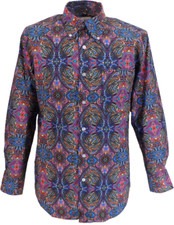 Camicia multi paisley uomo