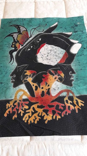Batik quadri stoffe - stoffe, 100%