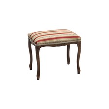 SGABELLO POUF IN LEGNO NOCE