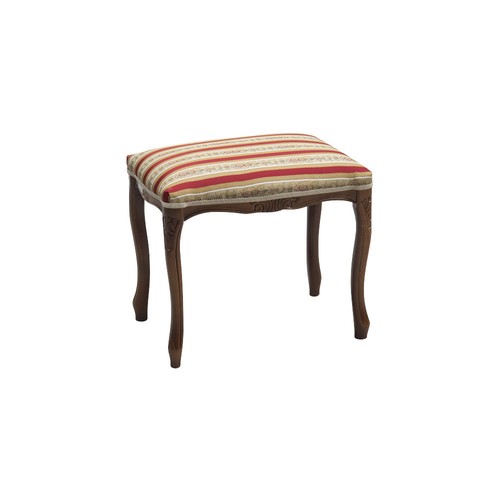 Sgabello pouf legno noce - sgabello,