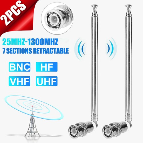 Antenne télescopique bnc - antenne,