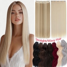 Long curly wavy one - curly, piece
