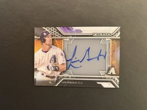 2016 topps strata luis - topps,