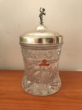 Barattolo cristallo con coperchio