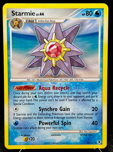 Starmie 111 non holo - starmie, mp