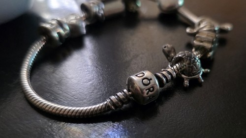 Braccialetto pandora con - braccialetto,