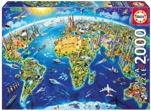 Nuovo puzzle educa 2000 pezzi - educa,