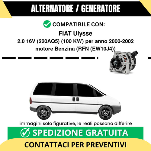 Alternatore fiat ulysse - fiat,