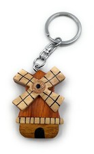 Fatto a Mano Legno Portachiavi