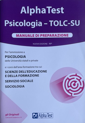 Alpha test psicologia - alpha,