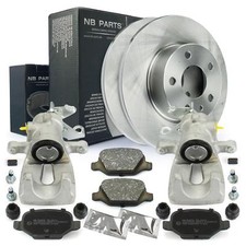 2x Pinza Freno Dischi Pastiglie Posteriori per Alfa Romeo 147 937 156 932