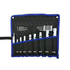 SET DI CHIAVI A TUBO 10 PEZZI 6-22mm KIT SERIE  DA 6 A 22 MM IN ACCIAIO LAVORO