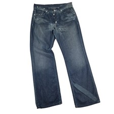 Jeans Armani Exchange effetto invecchiato 31R Powell indaco denim made in USA