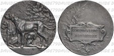 05471] MEDAGLIA CONCORSO FIERISTICO CANILE MONTAUBAN