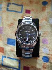 Orologio Uomo Sector No Limits 240 R3253476001 Cinturino in Acciaio 5 ATM Silver