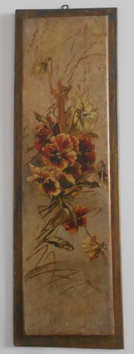 Quadro olio tavola - su,