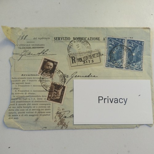 1932 notificazione atti - 1932,