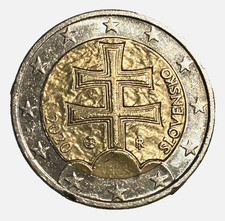 Moneta rara 2 euro Slovacchia