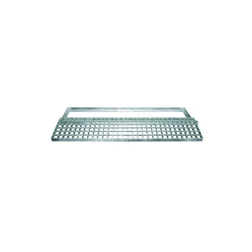 Telaio con griglia - , zincata