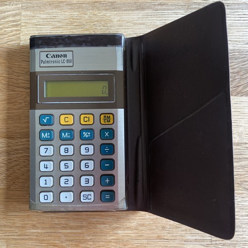 Calcolatrice canon palmtronic - canon,