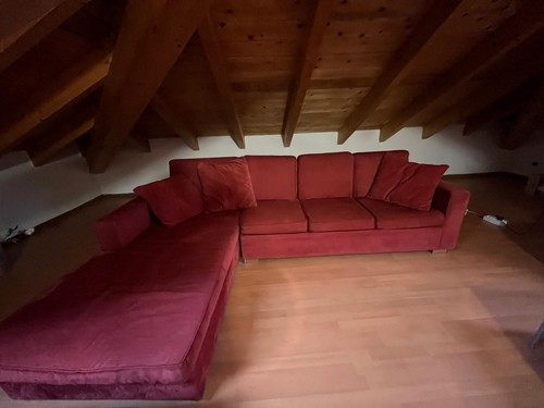 Divano angolare usato