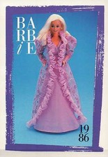 Barbie Trading Card Moda da