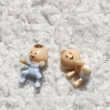 Lotto di 2 figurine Polly