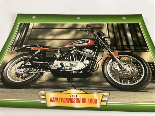 Harley davidson xr1000 - harley, 1984