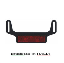 Catarifrangente catadiottro targa moto supporto alluminio - universale omologato