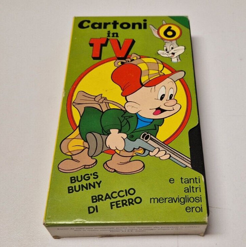 Cartoni 6 vhs - cartoni,