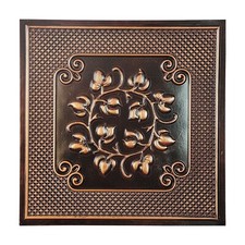 Pannello pittura piastrelle fantasia decorazione PVC PL66 rame tradizionale 10 pezzi PAINTDECOR