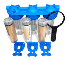 FILTRO ACQUA 1" TRIPLEX  ATLAS ANTICALCARE RESINA CATIONICA RA112T731