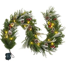 6 FT Christmas Garland with