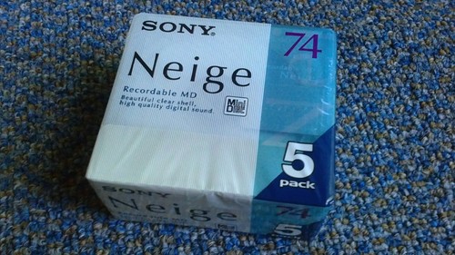 Minidisc sony neige série - neige, 4