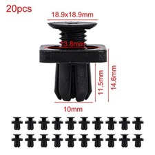 Set 20 clip parafango per